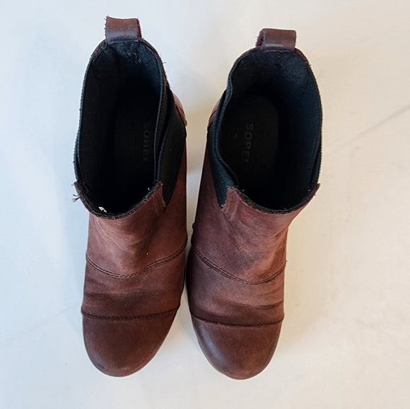 Sorel Redwood Addington Waterproof Heeled Chelsea Boots 5.5 - Picture 9 of 9